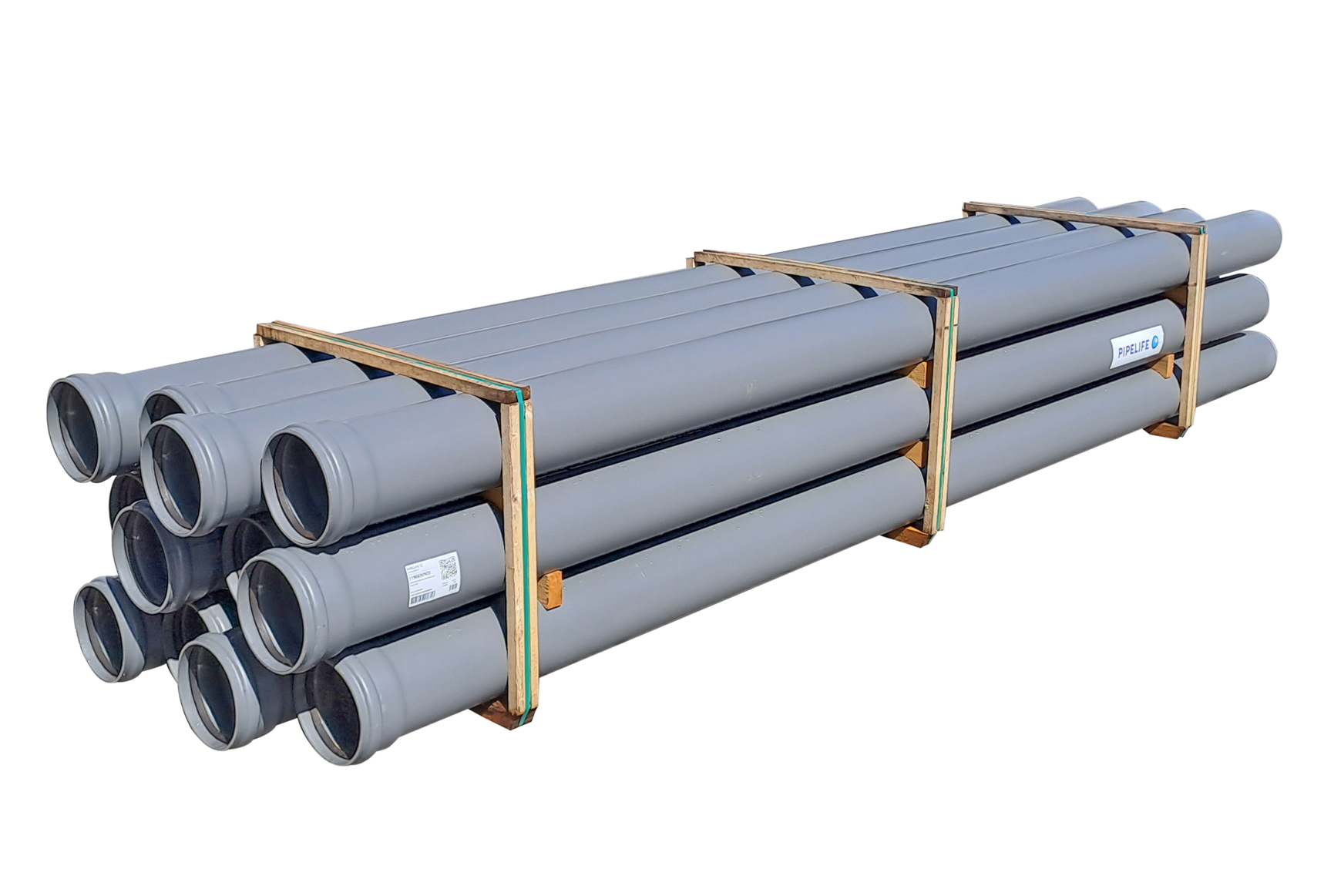 PVC-Rohr SN8 – 250&nbsp;mm – 5&nbsp;m